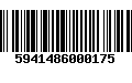 Código de Barras 5941486000175