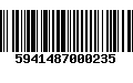 Código de Barras 5941487000235