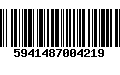 Código de Barras 5941487004219