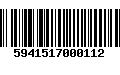 Código de Barras 5941517000112