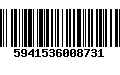 Código de Barras 5941536008731