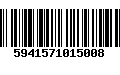 Código de Barras 5941571015008