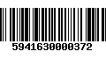 Código de Barras 5941630000372