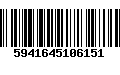 Código de Barras 5941645106151