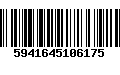 Código de Barras 5941645106175