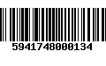 Código de Barras 5941748000134