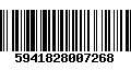 Código de Barras 5941828007268