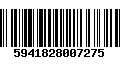 Código de Barras 5941828007275