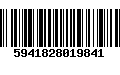 Código de Barras 5941828019841