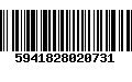 Código de Barras 5941828020731