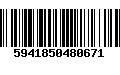 Código de Barras 5941850480671