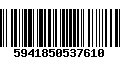 Código de Barras 5941850537610