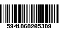 Código de Barras 5941868205389