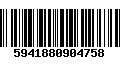 Código de Barras 5941880904758