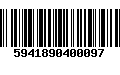 Código de Barras 5941890400097