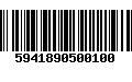 Código de Barras 5941890500100