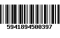 Código de Barras 5941894500397