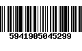 Código de Barras 5941905045299