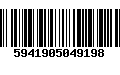 Código de Barras 5941905049198