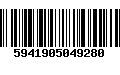 Código de Barras 5941905049280