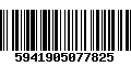 Código de Barras 5941905077825