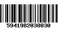 Código de Barras 5941982038030