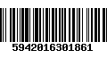 Código de Barras 5942016301861