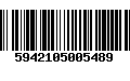 Código de Barras 5942105005489