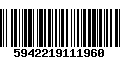 Código de Barras 5942219111960