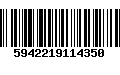 Código de Barras 5942219114350