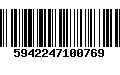 Código de Barras 5942247100769