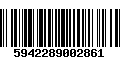 Código de Barras 5942289002861