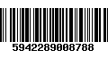 Código de Barras 5942289008788