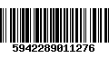 Código de Barras 5942289011276