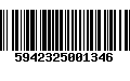 Código de Barras 5942325001346