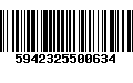 Código de Barras 5942325500634