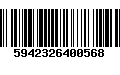 Código de Barras 5942326400568