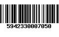 Código de Barras 5942330007050