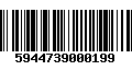 Código de Barras 5944739000199