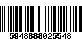 Código de Barras 5948688025548