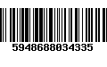 Código de Barras 5948688034335