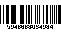 Código de Barras 5948688034984