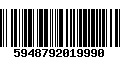 Código de Barras 5948792019990