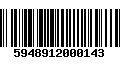 Código de Barras 5948912000143