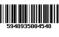 Código de Barras 5948935004548