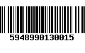 Código de Barras 5948990130015