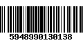 Código de Barras 5948990130138