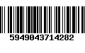 Código de Barras 5949043714282