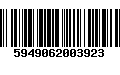 Código de Barras 5949062003923