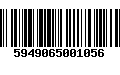 Código de Barras 5949065001056